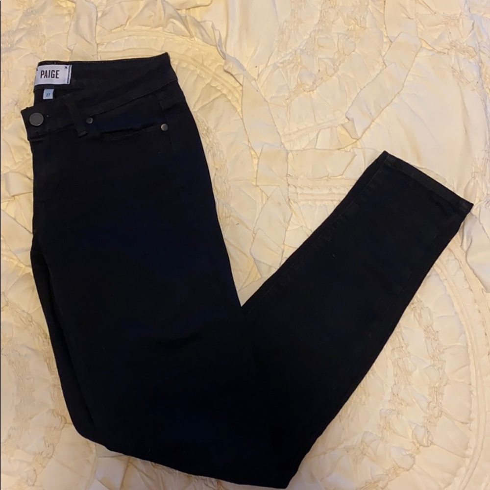 PAIGE black skinny jeans, size 27